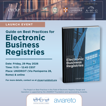 Launch of the Guide on Best Practices for Electronic Business Registries
