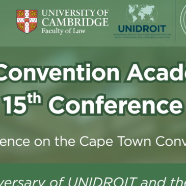 Draft Programme Released for the 15th Cape Town Convention Conference